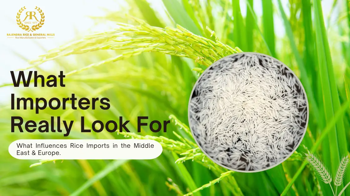 What Middle Eastern and European Buyers Look for When Importing Basmati Rice