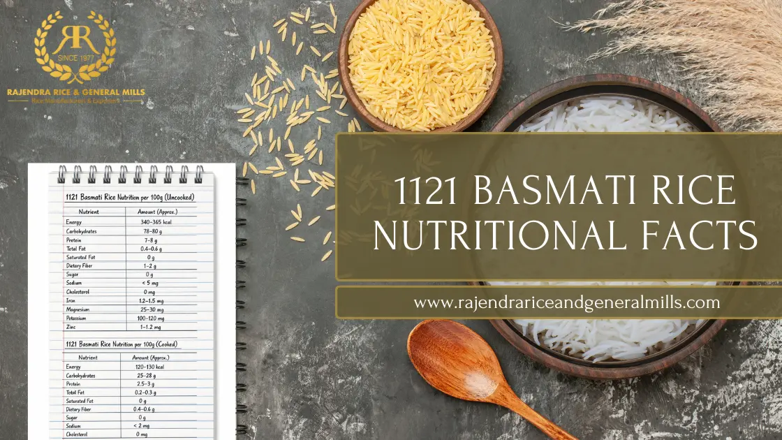 1121 Basmati Rice Nutritional Facts: Calories, Benefits & Health Value